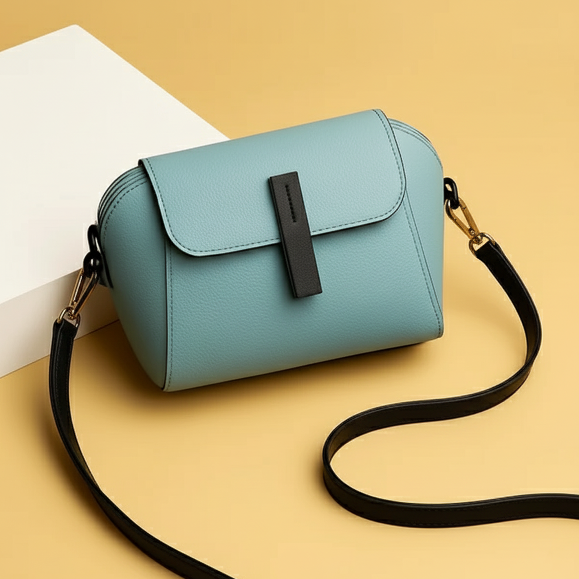 Mini Flap Crossbody Bag Pastel