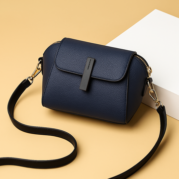 Mini Flap Crossbody Bag Deep Blue