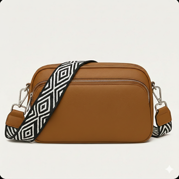 Messenger Shoulder Bag Brown