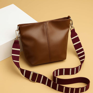 Large Capacity Tote Bag Brown