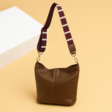 Large Capacity Tote Bag Brown
