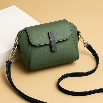 Mini Flap Crossbody Bag Green